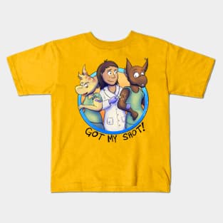 Got My Shot! Kids T-Shirt